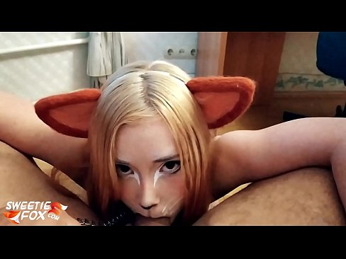 ❤️ Kitsune waxay liqaysaa dick oo afkeeda ku dhufatey ️  %so.91sexy.top ☑